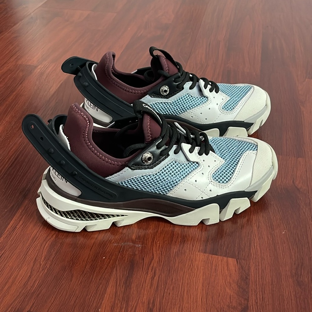 Calvin Klein 205W39nyc Multicolor Carla Sneaker Designed by RAF Simmons.